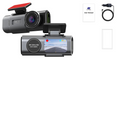 4K UHD Dual Lens Dash Cam Front & Rear | Night Vision, WiFi & GPS Car Dashboard Camera with 24H Parking Mode