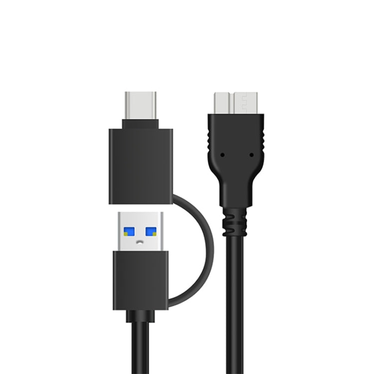 Onten UHD1 2.5" External Hard Drive Enclosure | USB 3.0 | 5Gbps | SATA HDD & SSD | 2-in-1 Cable | Windows & Mac