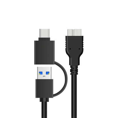 Onten UHD1 2.5" External Hard Drive Enclosure | USB 3.0 | 5Gbps | SATA HDD & SSD | 2-in-1 Cable | Windows & Mac