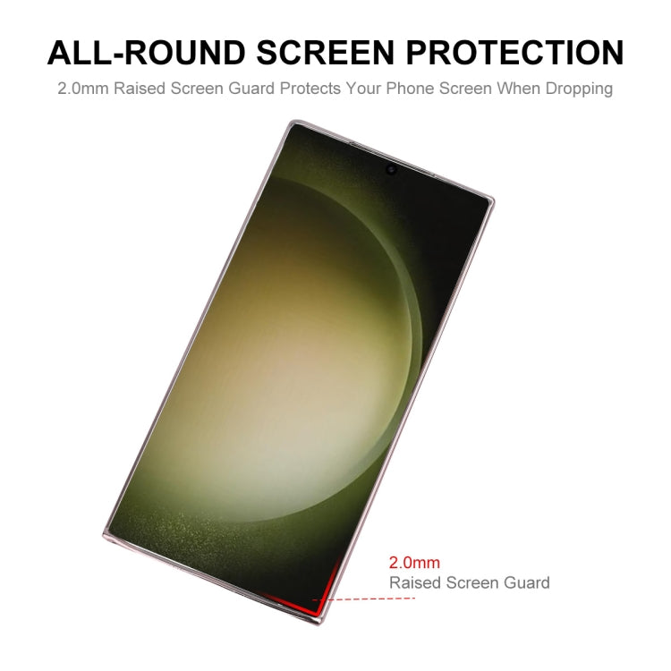 ENKAY Hat-Prince Magnetic Glitter Plated TPU Case for Samsung Galaxy S25 Ultra 5G with Lens Film | Golden