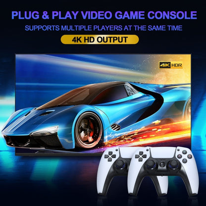 U10 Video Game Console 64G 10000+ Games Retro Handheld 4K TV Game Stick Wireless Controller