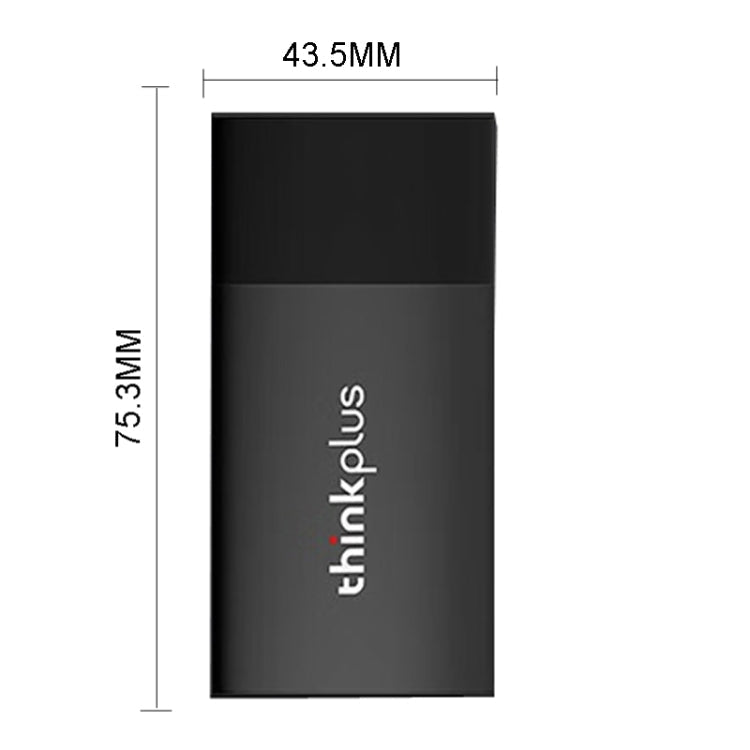 Lenovo Thinkplus US202 Portable SSD | USB 3.1 | 510MB/s | 512GB–2TB | Aluminium | Windows & Mac