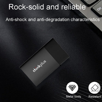 Lenovo Thinkplus US202 Portable SSD | USB 3.1 | 510MB/s | 512GB–2TB | Aluminium | Windows & Mac