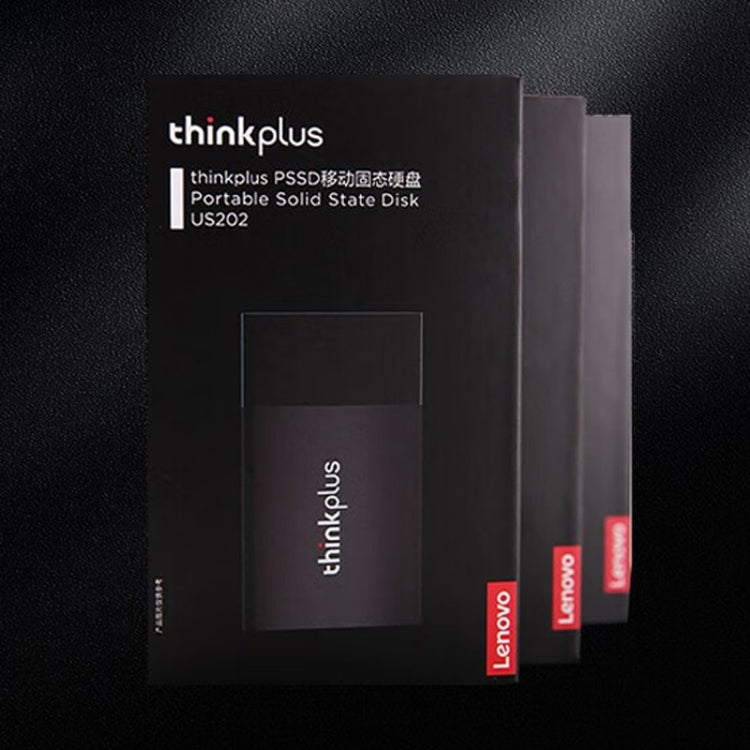 Lenovo Thinkplus US202 Portable SSD | USB 3.1 | 510MB/s | 512GB–2TB | Aluminium | Windows & Mac