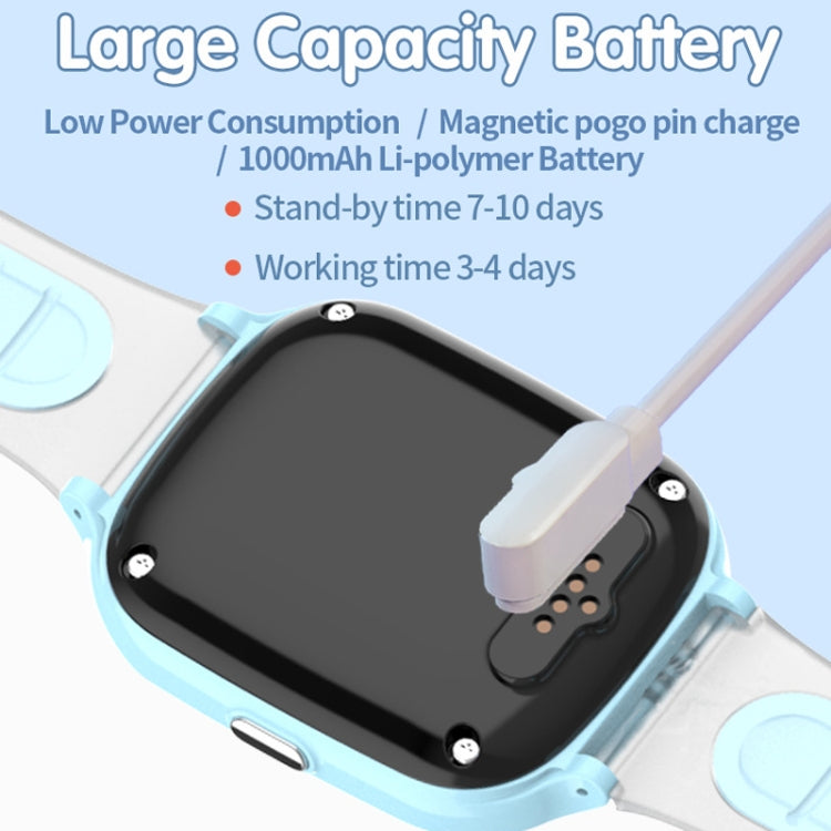 4G Kids Smart Phone Positioning Watch – GPS Tracking, Video Call, SOS Emergency Button & IP67 Waterproof