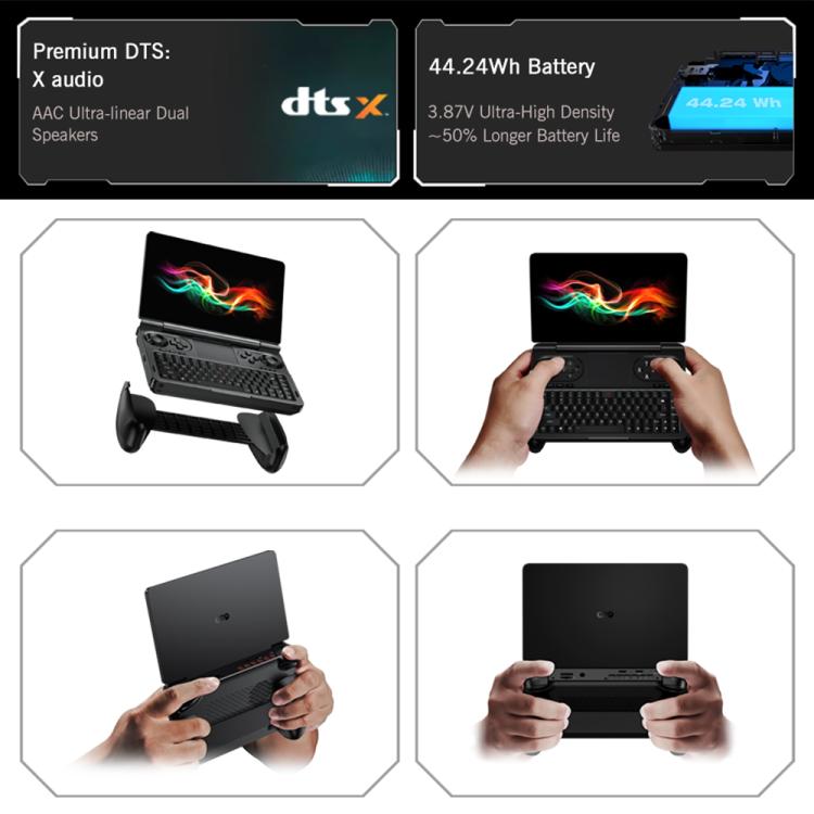 GPD WIN Mini 2025 Handheld Gaming PC | AMD Ryzen 7 8840U | 16GB+1TB | 7" 120Hz | Windows 11 | EU Plug