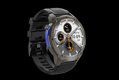 TrainorX GPS AMOLED Smartwatch – 170+ Sports Modes, Dual GPS, 5ATM Waterproof & Health Tracking