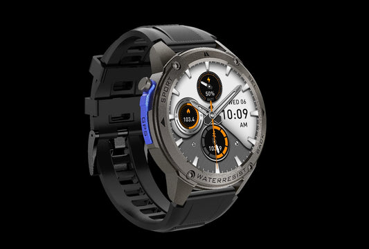 TrainorX GPS AMOLED Smartwatch – 170+ Sports Modes, Dual GPS, 5ATM Waterproof & Health Tracking