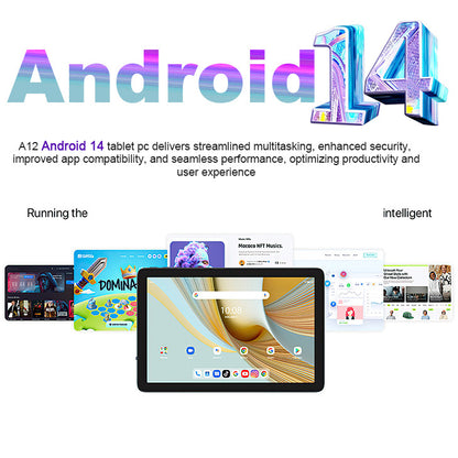 10-Inch Business Tablet PC – Elegant Lightweight Design with Bluetooth, GPS & Optional Keyboard Case