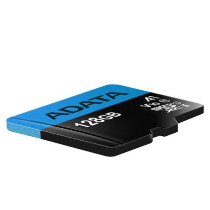 ADATA 128GB Premier Micro SDXC Card | Class 10 A1 | UHS-I | 100MB/s | SD Adapter | Full HD & App Ready