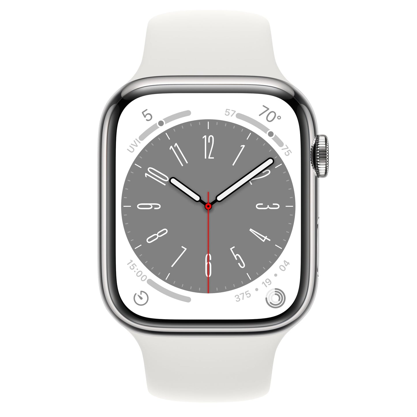 Apple Watch Series 7 45mm Cellular Stainless Steel – Always-Connected Health & Fitness Smartwatch with Large Retina Display