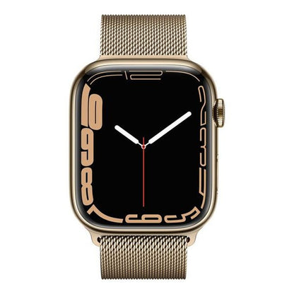 Apple Watch Series 7 45mm Cellular Stainless Steel – Always-Connected Health & Fitness Smartwatch with Large Retina Display