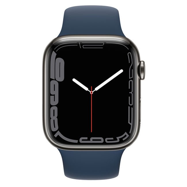 Apple Watch Series 7 45mm Cellular Stainless Steel – Always-Connected Health & Fitness Smartwatch with Large Retina Display