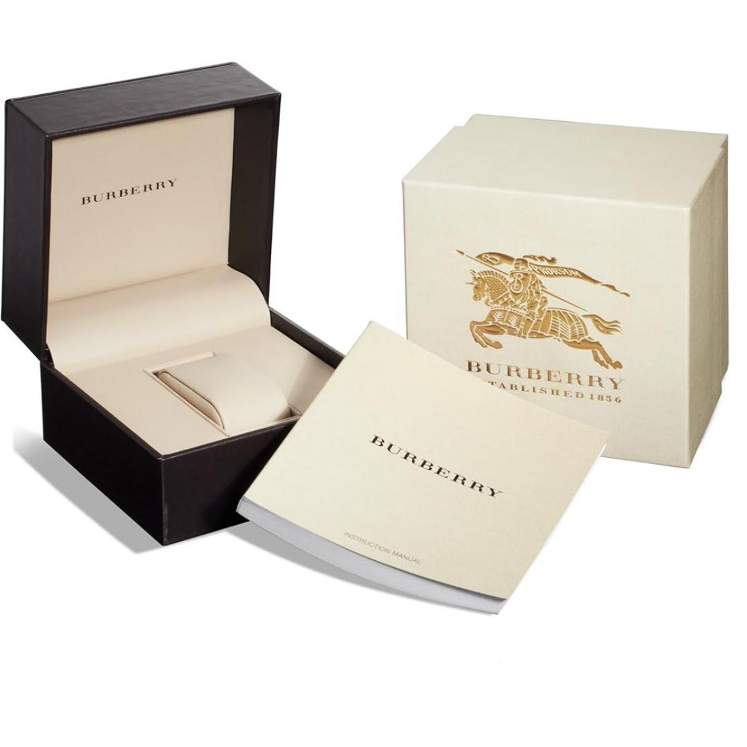Burberry BU9357 The City Men's Watch | Multicolour Strap | Silver Dial | Quartz | Stainless Steel