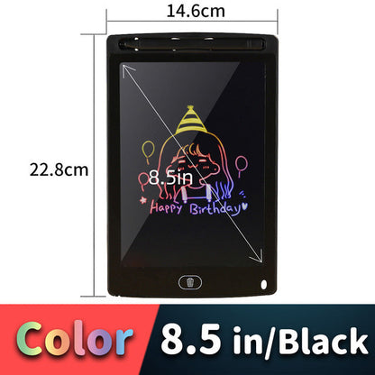 LCD Drawing Tablet for Kids | Colour Writing Board | Reusable Electronic Doodle Pad | Stylus Included | 6.5"–16"