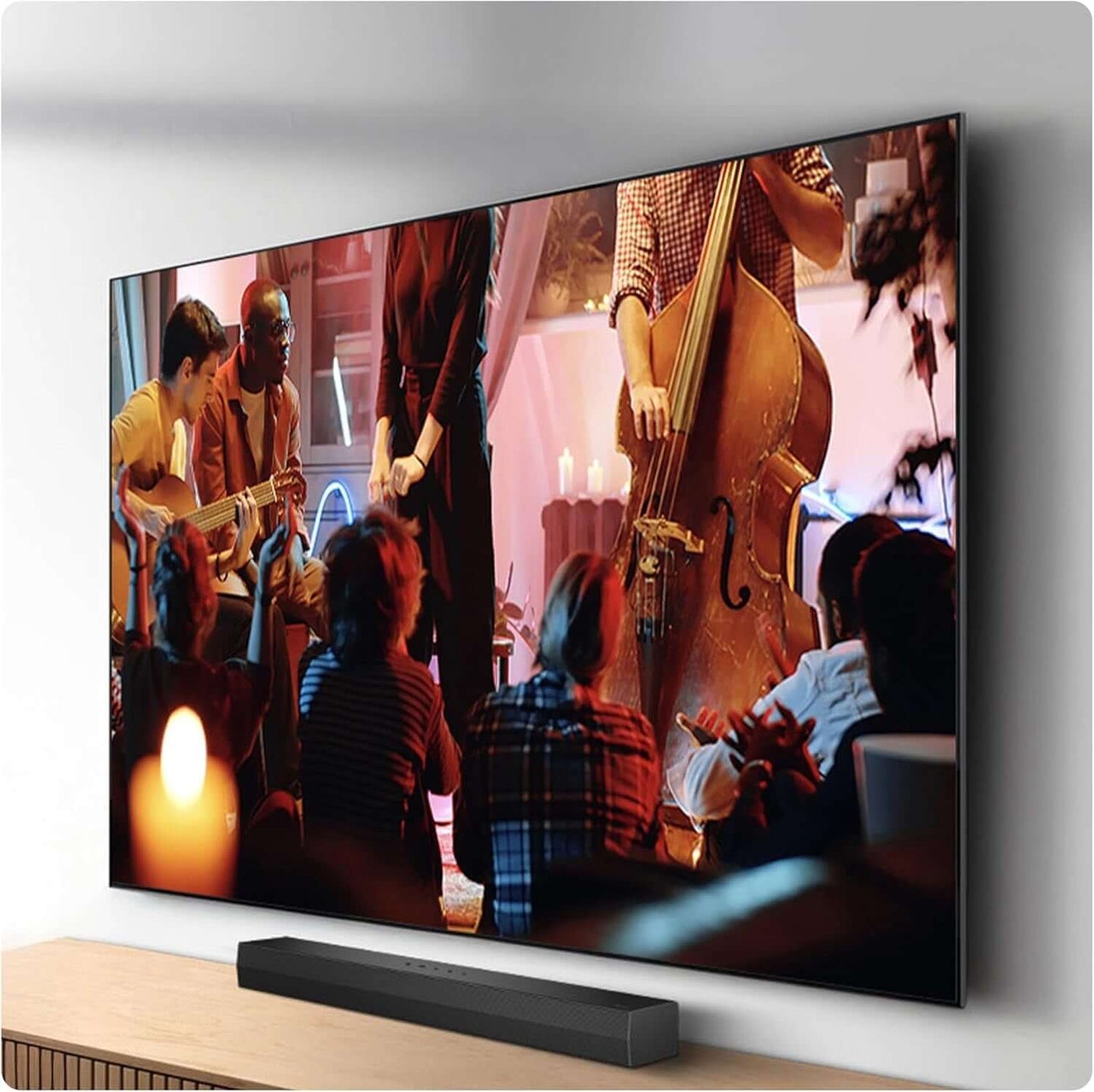 LG US20A SOUNDBAR 2.0 WIRELESS BLUETOOTH 5.3 COMPACT 50W RMS HDMI USB PORT BLACK