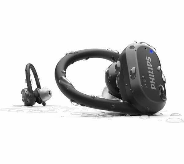 PHILIPS TAA7306BK/00 Waterproof Sports Earbuds with Heart Rate Monitor & Bluetooth 5.0