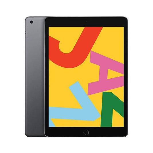 iPad 7th Gen (2019) 10.2-inch 32GB Wi-Fi + Cellular | Unlocked Tablet | Refurbished