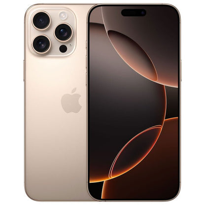 iPhone 16 Pro Max 256GB Unlocked | Titanium 6.9” OLED Smartphone | Refurbished