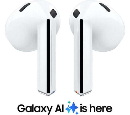 Samsung Galaxy Buds3 Wireless ANC Earbuds White SM-R530 | Bluetooth 5.4 Noise Cancelling Headphones