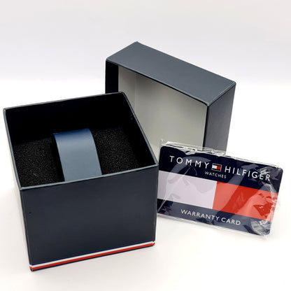 Tommy Hilfiger 1791721 Bank Men's Blue Silicone Watch